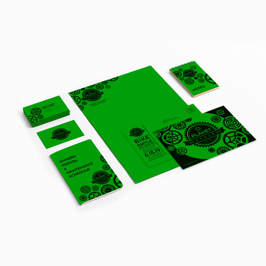 Astrobrights Inkjet, Laser Print Printable Multipurpose Card, Gamm Green -  250/Pack 